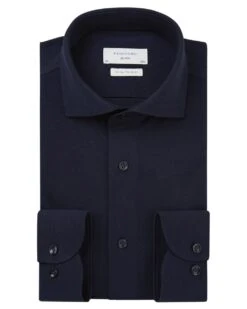 Profuomo Sky Blue Knitted Overhemd LM