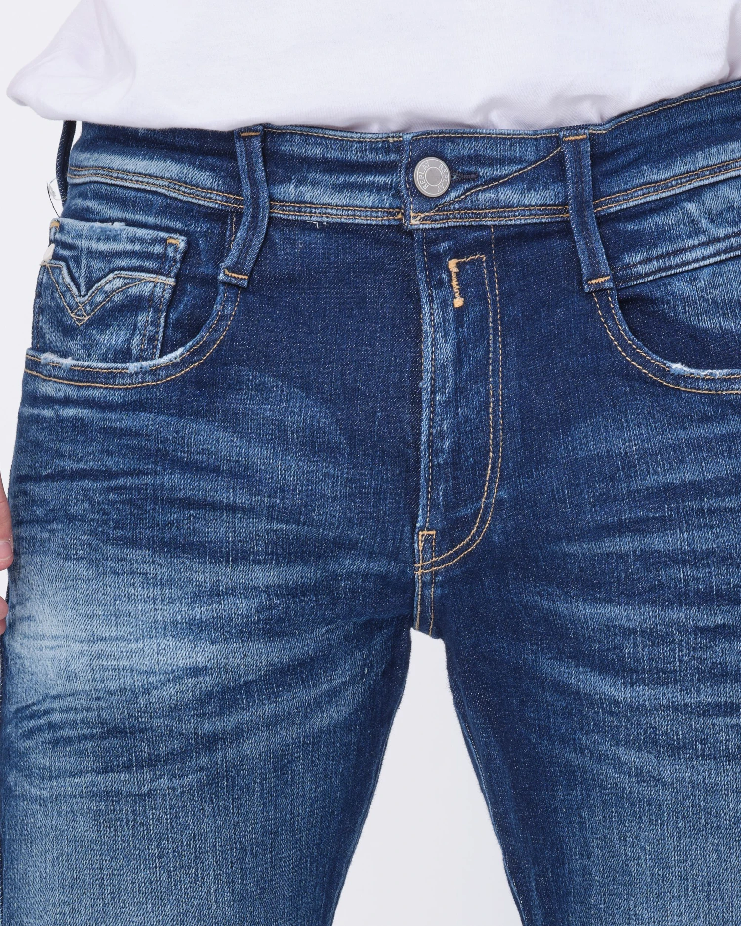 Replay Anbass Hyperflex Recycled 360 Jeans - Afbeelding 3