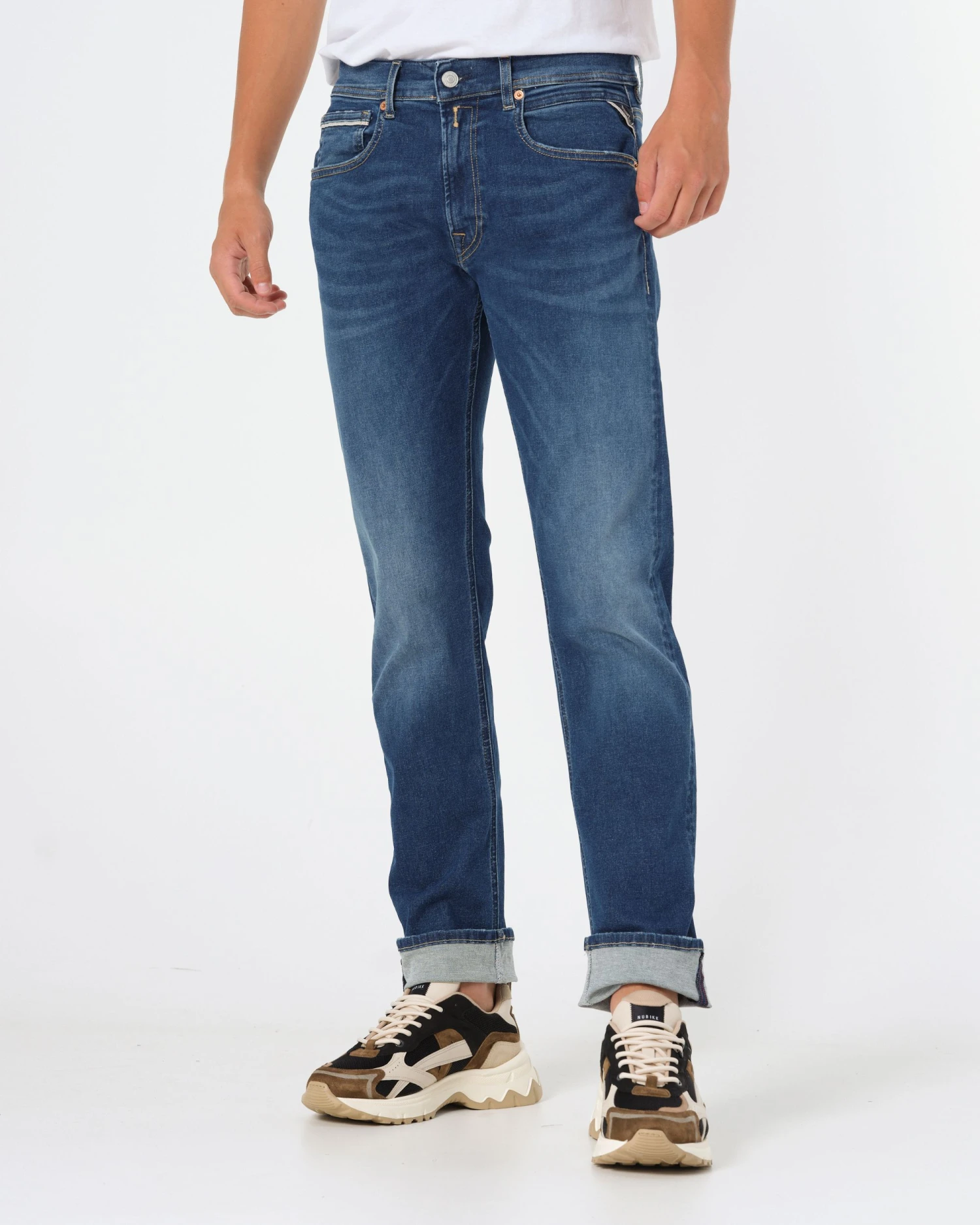 Replay Grover Hyperflex Re-used Jeans - Afbeelding 2